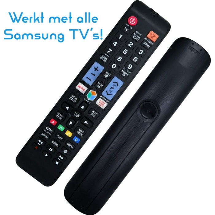 Unieke Samsung Afstandsbediening met Verlichting, Netflix en Youtube knop - Werkt met alle Samsung TV / LCD / LED / SMART / Televisie