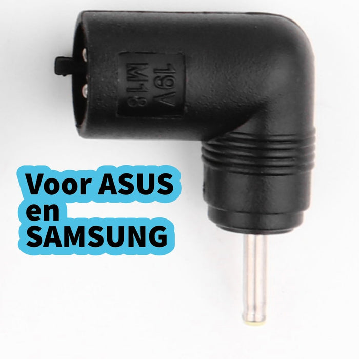 Universele Laptop Adapter 45W-65W-90W - Automatische Herkenning - Asus - Acer-HP - Dell - Lenovo - Samsung - Sony - Accu Laders - Phreeze