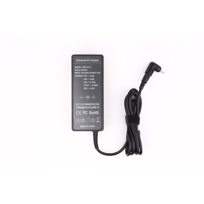 Universele laptop / notebook adapter - 45W / 65W / 90W - Lenovo - HP - Acer - Dell - Samsung - Accu Laders - Phreeze