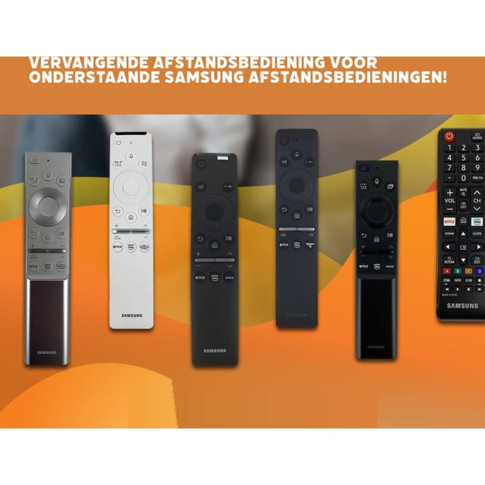 Universele Samsung Afstandsbediening met Microfoon - Voice Functie - Netflix - Prime Video - Samsung TV Plus - Geschikt voor alle Samsung QLED, UHD, HDR, 4K Smart TV - BN59 vervangende afstandsbediening Samsung - Afstandsbediening - Phreeze