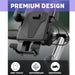 Universele Telefoonhouder PHR-B1 voor Motor, Fiets en Scooter - Anti Diefstal - One Click - GSM Houder voor Apple, Samsung, Huawei, Xiaomi t/m 7 inch - Fietshouders - Phreeze
