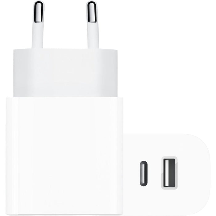 USB A & USB C Adapter 35W met USB-C Kabel 2 Meter - Geschikt voor Apple iPad Air 4 /iPad Pro en Samsung S22 - Snellader - Opladers - Phreeze