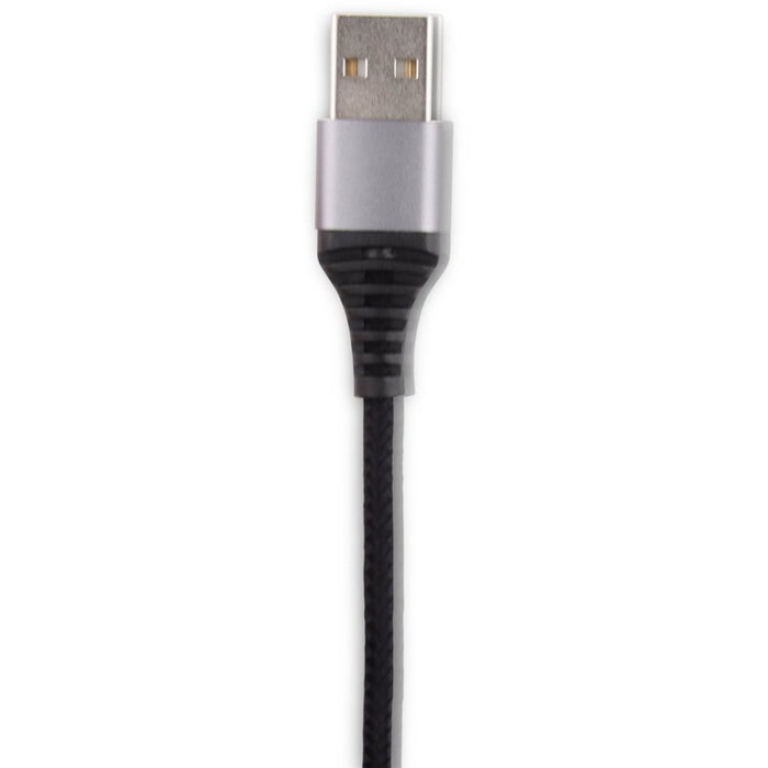 USB-C Kabel 1.5M - Autolader USB-C - Krulsnoer Type-C voor Auto - Gevlochten Nylon - Snellader Kabel - Fast en Quick Charge Oplaadkabel - Type C Naar USB-A - Oplaadsnoer Telefoon - Laptop