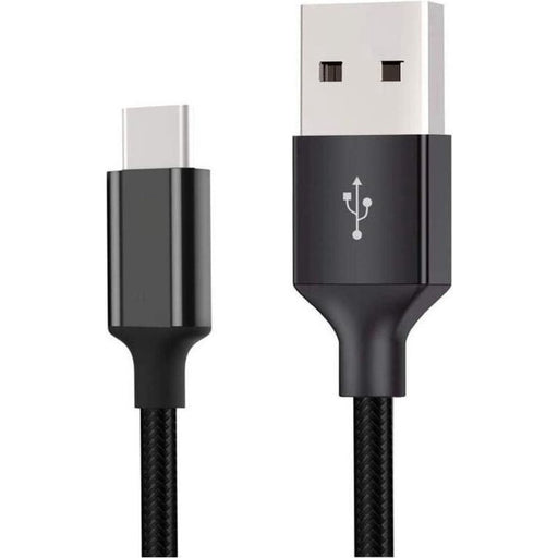 USB C Kabel - USB-C naar USB-kabel - Zwart - 3 Meter - Geschikt voor Samsung S21 – Samsung S20 – USBC – USB-C kabel – USBC Kabel| Samsung A51 Kabel | Samsung S10 Kabel | Geschikt voor Samsung S21 Plus - S10 Plus - S9 Plus - S8 Plus - Kabels - Phreeze