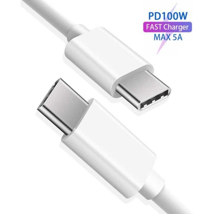 USB C Kabel voor Samsung - 2M - Snellaadfunctie - 60W- Super Fast Charge - Geschikt voor USB-C Stekker Adapter Oplader - Kabels - Phreeze