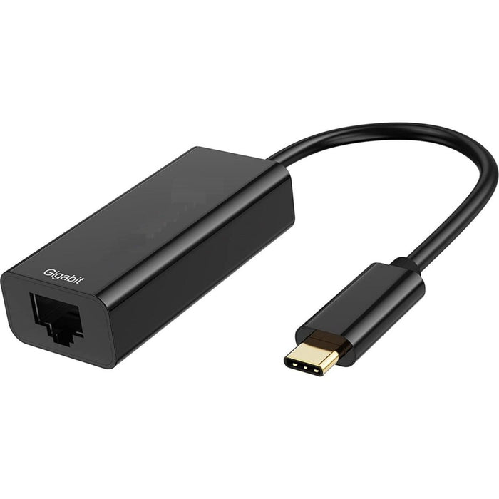 USB-C Naar Ethernet Adapter - Ethernet Kabel naar USB C - USB-C naar Internet Poort - 10/100/1000 Mbps Gigabit - Hoge Snelheid - Windows, Macbook, Linux, Nintendo Switch