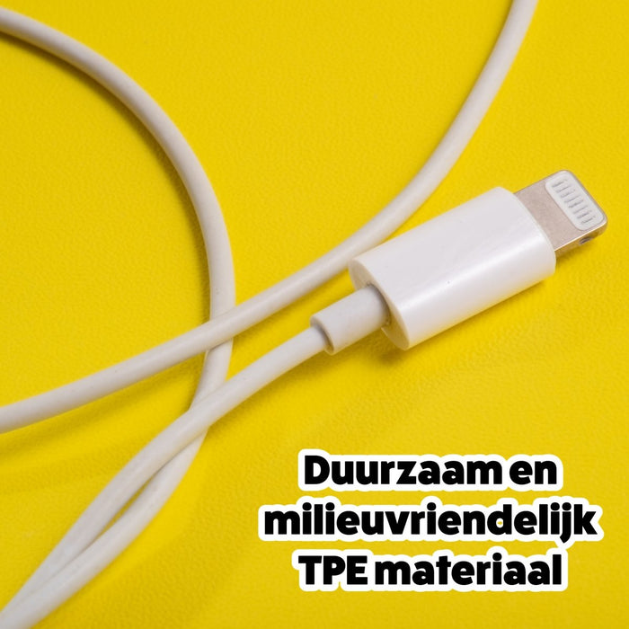 USB C naar Lightning kabel geschikt voor Apple iPhone (12, 13) & iPad- iPhone oplader kabel - iPhone kabel