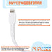 USB-C naar Lightning kabel geschikt voor Apple iPhone (12,13) & iPad - iPhone oplader kabel - lader - 2PACK - Kabels - Phreeze