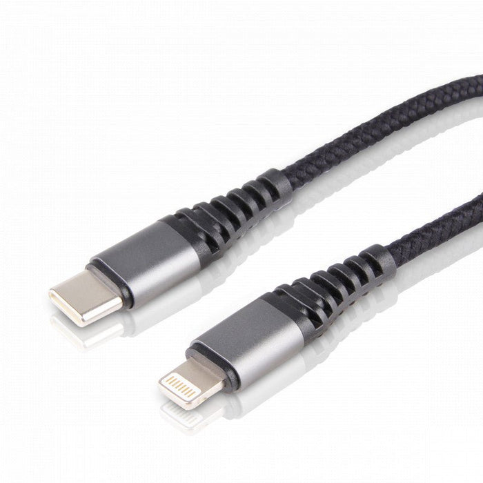 USB-C naar Lightning kabel - Uitrekbaar tot 1.5M - Krulsnoer iPhone Kabel - Autolader iPhone - Geschikt voor iPhone/iPad/Airpods - Ondersteunt snelladen vanaf iPhone 8/X/XR/XS/11/12/13 - 2m - Kabels - Phreeze