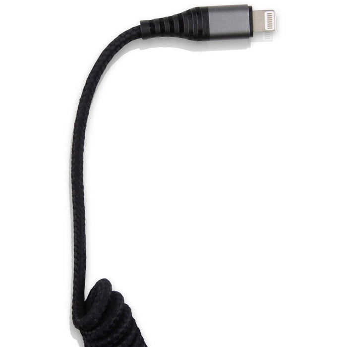 USB-C naar Lightning kabel - Uitrekbaar tot 1.5M - Krulsnoer iPhone Kabel - Autolader iPhone - Geschikt voor iPhone/iPad/Airpods - Ondersteunt snelladen vanaf iPhone 8/X/XR/XS/11/12/13 - 2m - Kabels - Phreeze