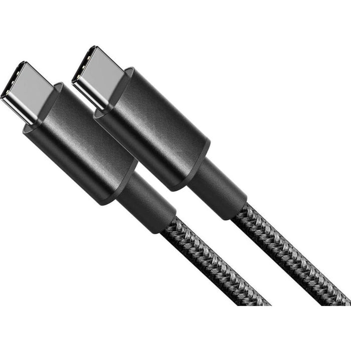 USB-C naar USB-C kabel - 1M - Geschikt voor Samsung / Macbook Pro / USB-C Stekker / Adapter - Snellaadkabel Samsung S21 / S21FE / S21 Plus / S21 Ultra / A52 / A72 / A53 / A73 / A51 / A50 / A11 / A12 / A21 / A21s / A02s - Kabels - Phreeze