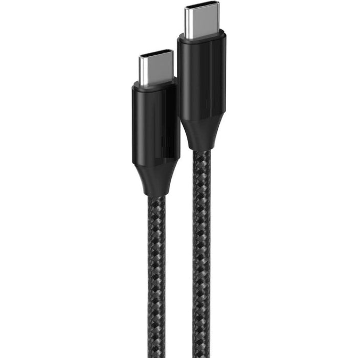 USB-C Oplaadstekker + USB-C naar USB-C Oplader Kabel - 2 Meter - 45W - Super Fast Charging - Gevlochten USB Kabel - Universele Thuislader - USB-C - Adapter voor Samsung S22, S21, S20, Tab S7, Tab S8 - Opladers - Phreeze