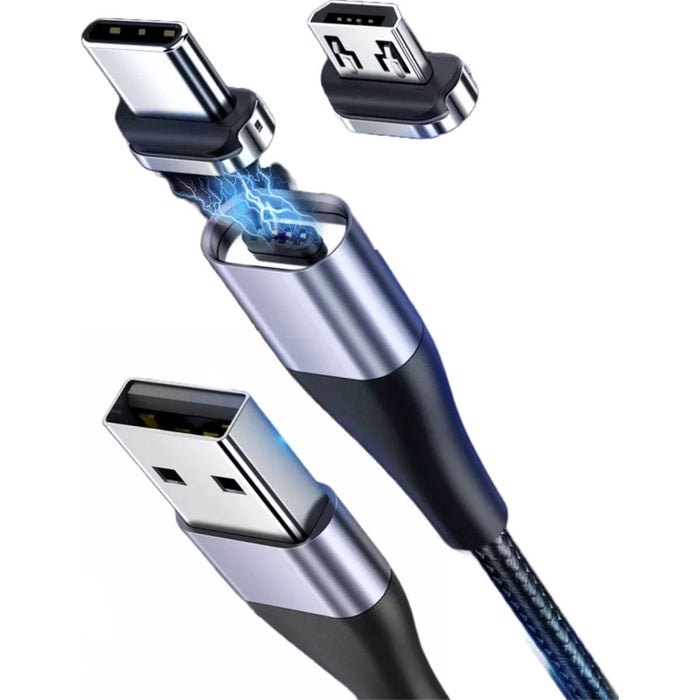 usb c oplader kabel Magnetisch - Samsung kabel - Type C USB kabel - Samsung lader kabel geschikt voor Samsung A10/A11/A12/A13/A50/A51/A52/A53/S7/S8/S9/S10/S20/S21/S22 FE Ultra Plus