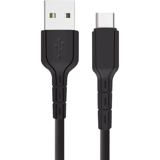 USB-C Oplader Kabel voor Samsung met Quick Charge - Extra Verstevigd - Zwart - Kabels - Phreeze