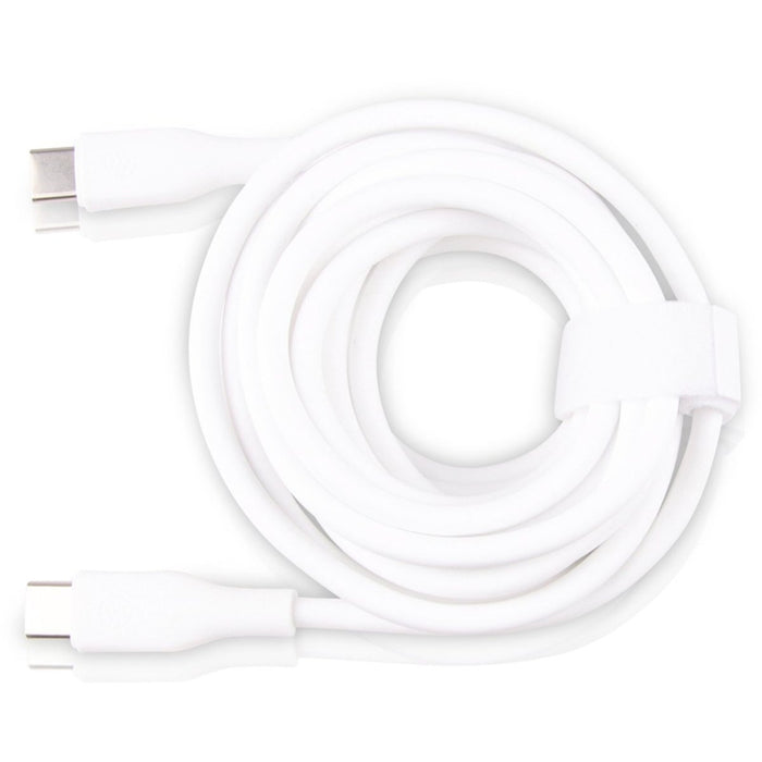 USB C Oplader met USB-C Kabel 3 Meter - Oplader Samsung - 20W Dual Charger - Wit - Geschikt voor: smartphone, tablet, e-reader en meer | Ondersteunt Snel laden