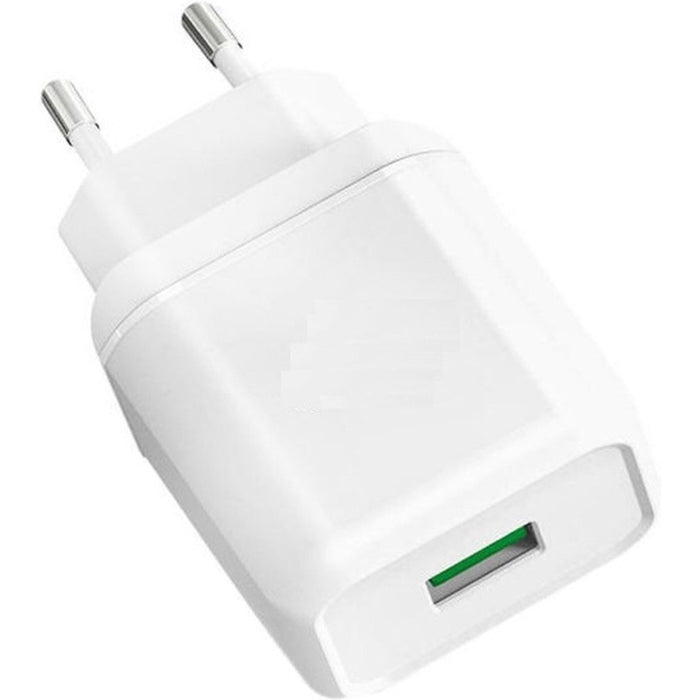 USB Oplaadstekker met USB-C Kabel 1 Meter - Snellaadfunctie - Oplaadsnoer - Snellaadfunctie - USB Oplader - Samsung Snellader - Oplader Samsung - Fast Charging - Samsung Adapter - Samsung Snellader - Adapter USB - Adapter Universeel - PowerPort