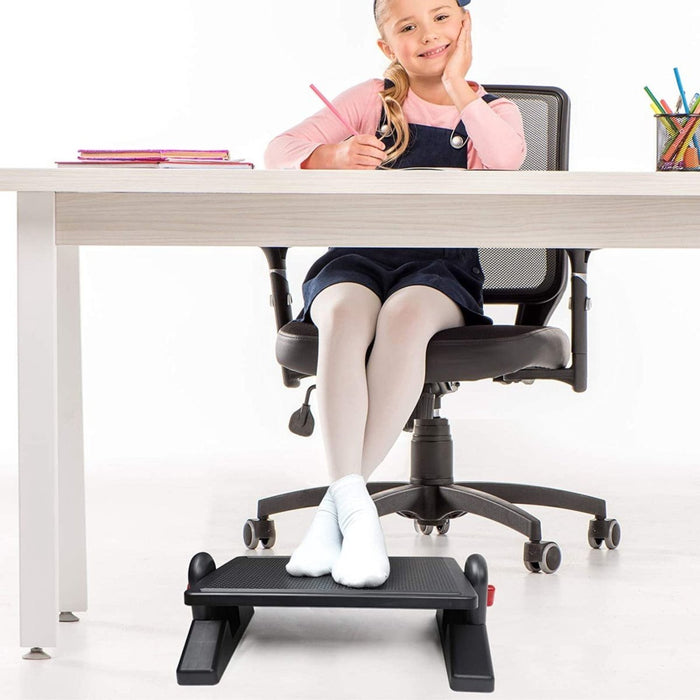 Massage voetensteun in hoogte verstelbaar | Ergo2Work Massage voetensteun in hoogte verstelbaar | Ergo2Work