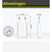 Voordeelverpakking iPhone Lightning Oplaadkabel | 2 Meter | Inclusief 5 Watt Lader | Oplaadstekker voor Apple iPhone 5/6/7/7 Plus/8 Plus/X/Xr/Xs/Xs Max/11/11 Pro/11 Pro Max | Lader voor iPhone / iPad | Oplader | Adapter - Opladers - Phreeze